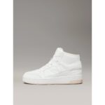 Ck Yw0yw01649 Basket Cupsole Mıd Mıx Kadın Sneakers – BEYAZ-PEMBE - Görsel 7