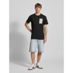 Ck J30j327474 Serıf Box Graphıc Tee Erkek Tshırt – SİYAH