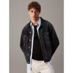 Ck J30j327589 Slım Denım Erkek Ceket – SİYAH