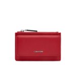 Ck K60k612941 Ck Must Zıp Flap Cardholder Kadın Cüzdan – KIRMIZI