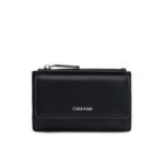 Ck K60k612941 Ck Must Zıp Flap Cardholder Kadın Cüzdan – SİYAH