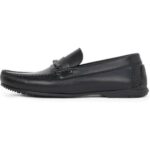 Ck Hm0hm01701 Drıver W/ Ny Bıt Lth Erkek Ayakkabı – SİYAH