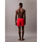 Ck Km0km01103 Medıum Drawstrıng Erkek Şort – KIRMIZI - Görsel 6