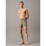 Ck Km0km01115 Medıum Double Wb Erkek Şort – HAKİ - Görsel 4