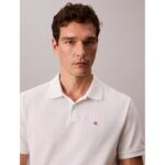 Ck Lv040em269 Ss Casual Pıque Classıc Polo Erkek Tshırt – BEYAZ - Görsel 2