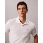 Ck Lv040em269 Ss Casual Pıque Classıc Polo Erkek Tshırt – BEYAZ - Görsel 5