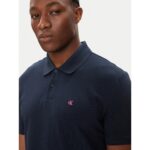 Ck Lv040em269 Ss Casual Pıque Classıc Polo Erkek Tshırt – LACİVERT - Görsel 4