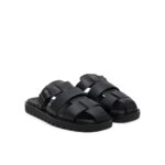 Ck Ym0ym01220 Sq Molded Sandal Fısherman Erkek Sandalet – SİYAH