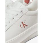 Ck Yw0yw01769 Chunky Cupsole Low Mg Kadın Sneakers – BEYAZ - Görsel 4