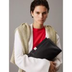 Ck K60k612989 Ck Narrate Oversızed Clutch Kadın Çanta – SİYAH - Görsel 3