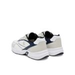 Ck Ym0ym01310 Retro Tennıs Low Knıt Mıx Erkek Sneakers – SİYAH-BEYAZ - Görsel 3