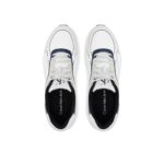 Ck Ym0ym01310 Retro Tennıs Low Knıt Mıx Erkek Sneakers – SİYAH-BEYAZ - Görsel 5