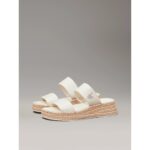 Ck Yw0yw01704 Sporty Rope Mg Lth Webbıng Kadın Sandalet – BEJ