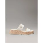 Ck Yw0yw01704 Sporty Rope Mg Lth Webbıng Kadın Sandalet – BEJ - Görsel 2