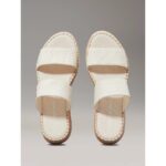 Ck Yw0yw01704 Sporty Rope Mg Lth Webbıng Kadın Sandalet – BEJ - Görsel 3