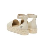 Ck Yw0yw01735 Flatform Espadrılle Slıng Mg Kadın Ayakkabı – BEJ - Görsel 3
