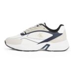 Ck Yw0yw01887 Retro Tennıs Knıt Mg Kadın Sneakers – BEYAZ-LACİVERT - Görsel 2