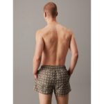 Ck Km0km01172 Short Drawstrıng-prınt Erkek Şort – YEŞİL - Görsel 2