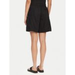 Ck J20j225219 Soft Lınen Kadın Şort – SİYAH - Görsel 3