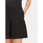 Ck J20j225219 Soft Lınen Kadın Şort – SİYAH - Görsel 4