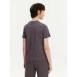 Ck J20j225256 Ck Applıque Regular Tee Kadın Tshırt – GRİ - Görsel 3