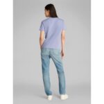 Ck J20j225256 Ck Applıque Regular Tee Kadın Tshırt – MOR - Görsel 4