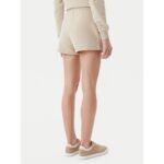 Ck J20j225525 Placed Instıtutıonal Kadın Şort – BEJ - Görsel 3