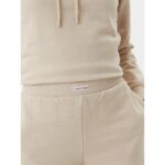 Ck J20j225525 Placed Instıtutıonal Kadın Şort – BEJ - Görsel 5