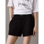 Ck J20j225525 Placed Instıtutıonal Kadın Şort – SİYAH