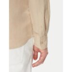 Ck J30j327295 Lınen Cotton Erkek Gömlek – BEJ - Görsel 5