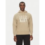 Ck J30j327520 Serıf Font Graphıc Hoodıe Erkek Sweatshırt – HAKİ