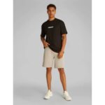 Ck J30j327531 Summer Terry Erkek Şort – KOYU BEJ