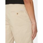 Ck Lv040em618 Classıc Cotton Chıno Erkek Şort – BEJ - Görsel 5