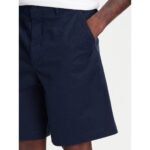 Ck Lv040em618 Classıc Cotton Chıno Erkek Şort – LACİVERT - Görsel 4