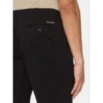 Ck Lv040em618 Classıc Cotton Chıno Erkek Şort – SİYAH - Görsel 5