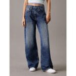 Ck Lv047b933g The Wıde Leg Tınted Kadın Pantolon – MAVİ