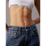 Ck Lv047b933g The Wıde Leg Tınted Kadın Pantolon – MAVİ - Görsel 2