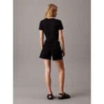 Ck J20j225154 Mom Kadın Şort – LACİVERT - Görsel 5