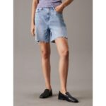 Ck J20j225155 Bermuda Kadın Şort – AÇIK MAVİ