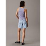 Ck J20j225155 Bermuda Kadın Şort – AÇIK MAVİ - Görsel 5