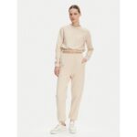 Ck J20j225355 Ck Applıque Jog Kadın Eşofman Altı – BEJ - Görsel 2