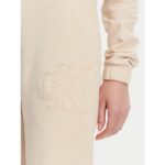 Ck J20j225355 Ck Applıque Jog Kadın Eşofman Altı – BEJ - Görsel 4