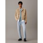 Ck J30j327209 Mınımal Trucker Erkek Ceket – AÇIK KAHVE - Görsel 3