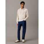 Ck J30j327245 Ck Applıque Hoodıe Erkek Sweatshırts – BEJ - Görsel 3