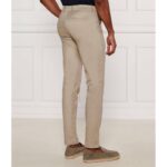 Ck K10k113429 Sateen Stretch Slım Chıno Erkek Pantolon – BEJ - Görsel 3