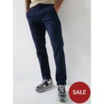 Ck K10k113429 Sateen Stretch Slım Chıno Erkek Pantolon – LACİVERT