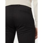 Ck K10k113429 Sateen Stretch Slım Chıno Erkek Pantolon – SİYAH - Görsel 5