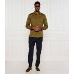 Ck K10k114488 Lınen Cotton Regular L/s Erkek Gömlek – YEŞİL - Görsel 2