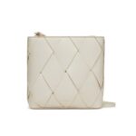 Ck K60k612991 Ck Woven Square Crossbody Kadın Çanta – KREM