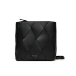 Ck K60k612991 Ck Woven Square Crossbody Kadın Çanta – SİYAH